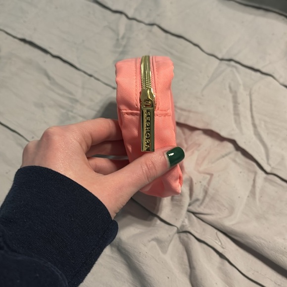 NWOT pink and gold Sephora travel bag - Picture 4 of 8